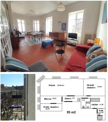 Les 7 Balcons, Comedie-Gare, Parking, Spacieux Lumineux Appt Haussmannien Montpellier Exterior photo