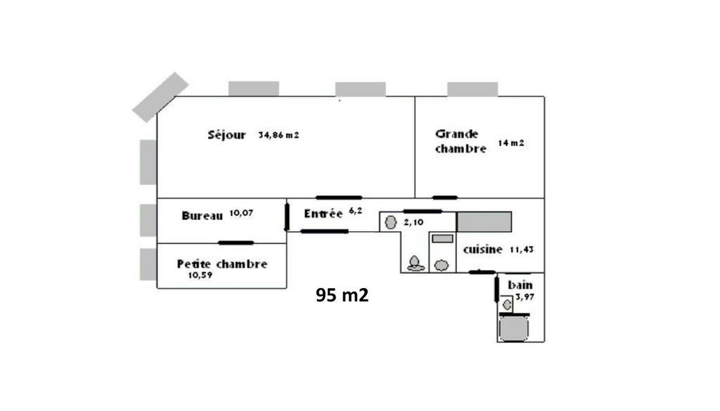 Les 7 Balcons, Comedie-Gare, Parking, Spacieux Lumineux Appt Haussmannien Montpellier Exterior photo